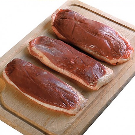 Lot de 3 magrets de canard crus 1170g +/-110g