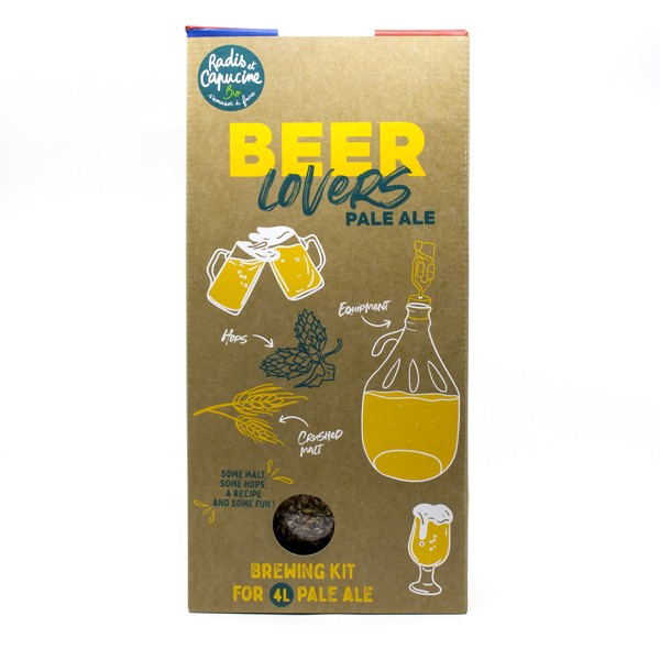 Kit Bière Blonde Pale Ale Bio à fabriquer soi-même 4L - Cellier du Périgord