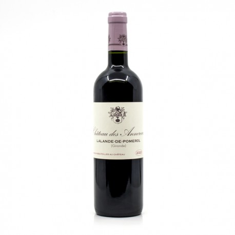 Château des Annereaux AOC Lalande de Pomerol Rouge Bio 2020 75cl