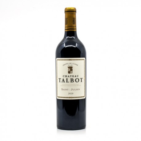 Château Talbot AOC Saint Julien Grand 4ème Cru Classé Rouge 2020 75cl