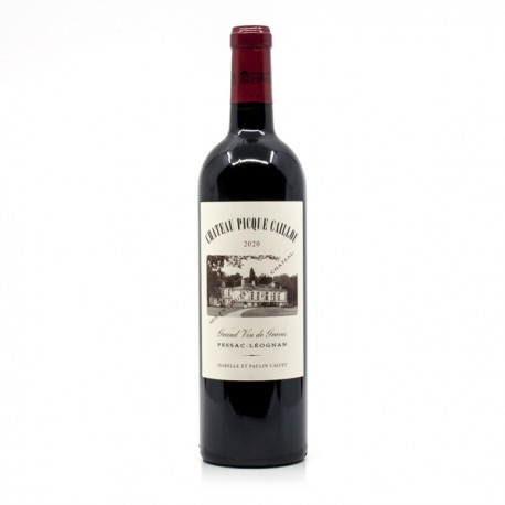 Château Picque Caillou AOC Pessac Léognan Rouge 2020 75cl