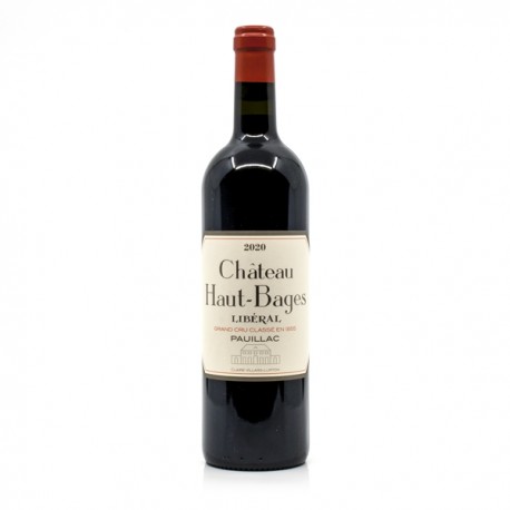 Château Haut-Bages Libéral AOC Pauillac 5ème Grand Cru Classé 2020 Bio 75cl