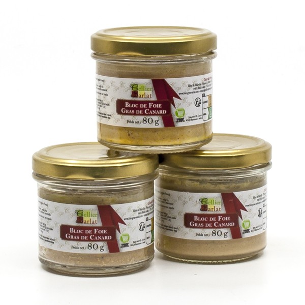 Canard Goulu - Bloc foie gras Armagnac 80g