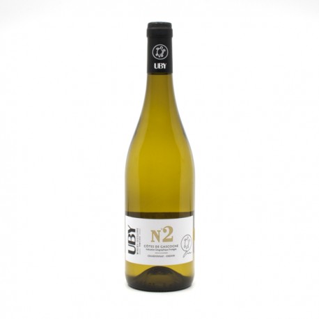 Domaine Uby Chenin Chardonnay N°2 IGP Côtes de Gascogne Blanc 2022 75cl