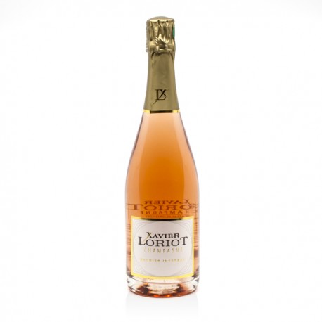 Champagne Xavier Loriot Rosé Collision AOC Champagne Rosé 75cl