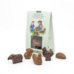 Sachet de Chocolats Maison Guinget les "Zanimos de la Ferme" 120g