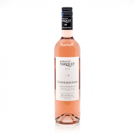 Domaine Tariquet Contradiction 100% Marselan IGP Côtes de Gascogne Rosé 2022 75 cl