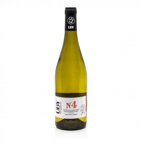Domaine Uby N°4 Gros et Petit Manseng IGP Côtes de Gascogne 2022 75cl