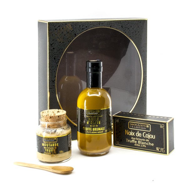 Coffret Diamant Noir - 3 Produits autour de la Truffe - Cellier du Périgord