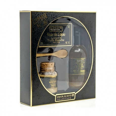 Coffret Diamant Noir - 3 Produits autour de la Truffe