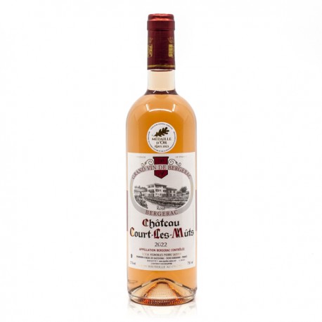 Château Court Les Muts AOC Bergerac Rosé 2022 75cl