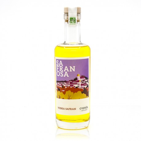 Vodka Safranosa Distillerie Cursol 42° BIO 50cl