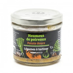 Tartinade de Houmous de Poireaux et Patate Douce 90g