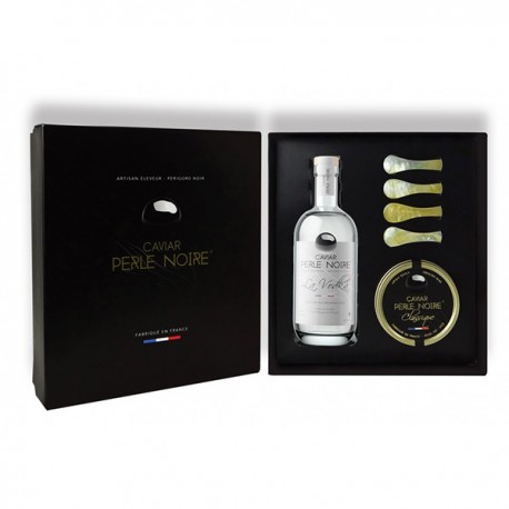 Coffret Caviar d'Esturgeon Le Classique 30g + Vodka 35cl