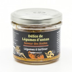 Tartinade de légumes d'antan aux saveurs des Andes 90g