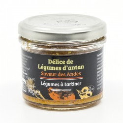 Tartinade de légumes d'antan aux saveurs des Andes 100g