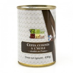 Cèpes Cuisinés à l'Huile Origine France 230g