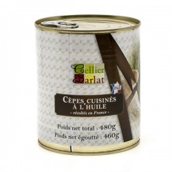 Cèpes Cuisinés à l'Huile Origine France 460g