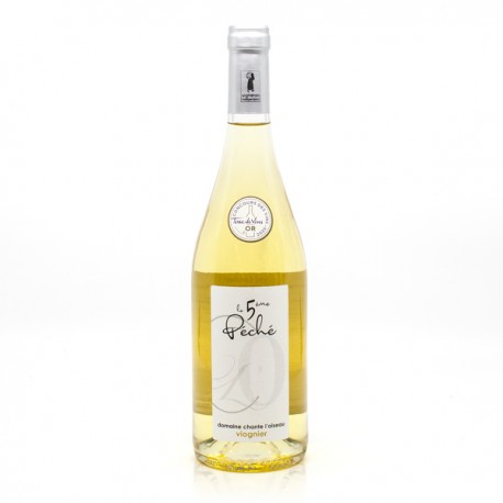 Domaine Chante L'Oiseau 5ème Péché Viognier IGP Périgord BIO 2021 75cl