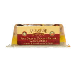 Foie Gras de Canard Entier mi-cuit au Poivre de Sarawak 500g