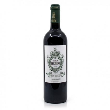 Château Ferrière AOC Margaux Grand Cru Rouge BIO 2021 75 cl