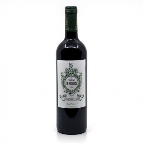 Château Ferrière AOC Margaux Grand Cru Rouge Bio 2020 75cl