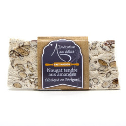 Barre de Nougat Tendre aux Amandes 150g