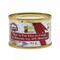 LABEYRIE Bloc de foie gras de canard 30% morceaux 500g pas cher 