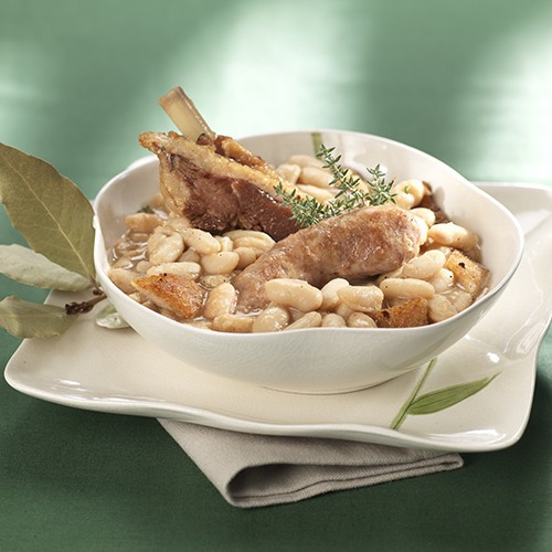 Cassoulet au Confit d'Oie