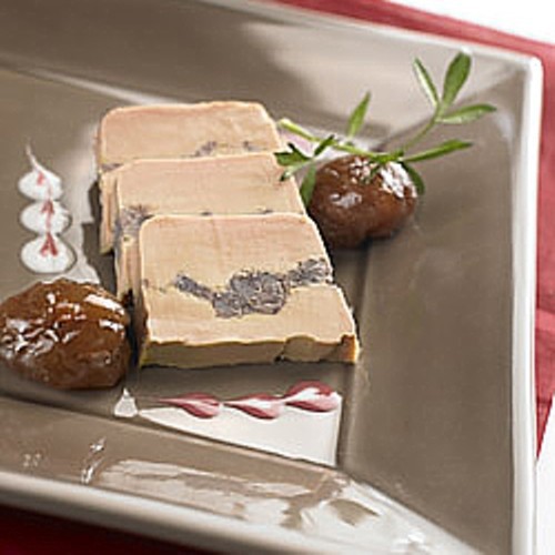 Foie Gras de Canard aux Marrons Glacés