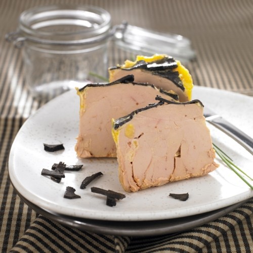 Foie gras de canard entier truffé 5%