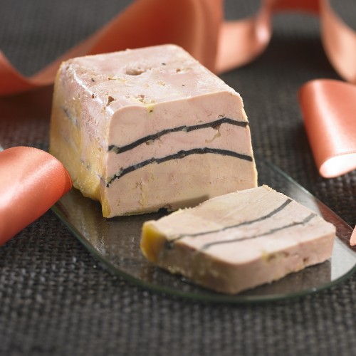 Millefeuille de Foie Gras de Canard mi-cuit Truffé