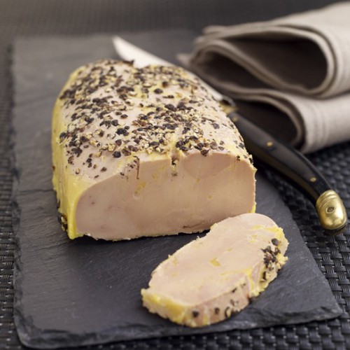 Lobe de foie gras de canard cru déveiné 390g +/-65g - Cellier du