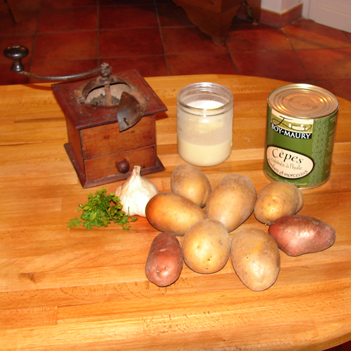 Pommes de Terre Sarladaises - Patates Sarladaises