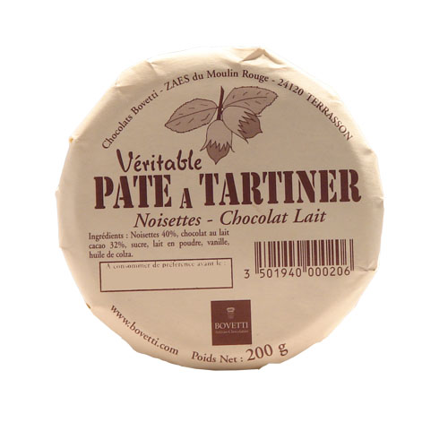 La véritable pâte à tartiner chocolat au lait et noisettes