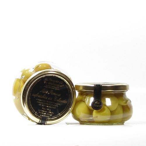 Les Mini Pommes Rafraîchies à l'Eau de Vie de Poire