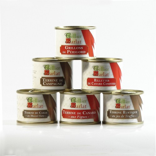Assortiment de 6 Terrines de Dégustation