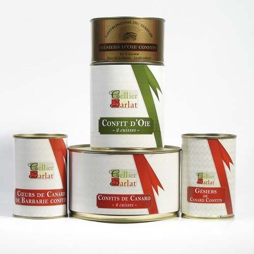 PROMO Confit de canard et d'oie, gésiers