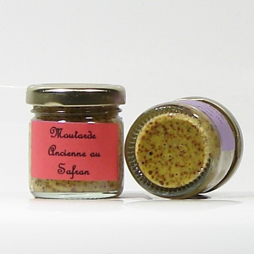 Moutarde à lancienne au Safran