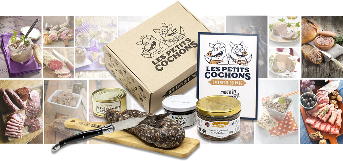 Box apéro et charcuteries Les Petits Cochons