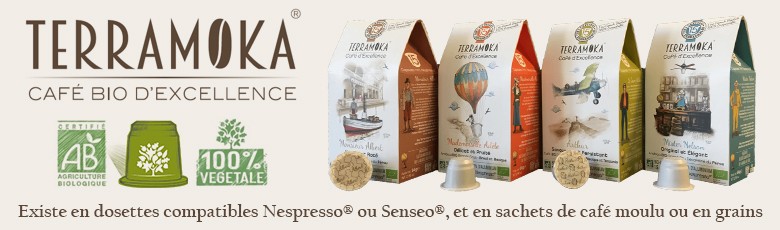 Café Bio d'Excellence compatible machine Nespresso, Senseo, café moulu ou en grains