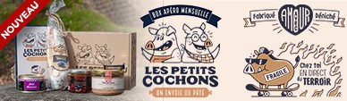 Box Apéro et Charcuteries par abonnement "Les Petits Cochons"